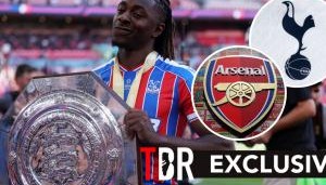 解约金超6000万镑！英媒：阿森纳不太可能签埃泽，而会优先签边锋